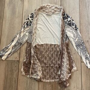 Cover Charge Shawl Size 1X Womens